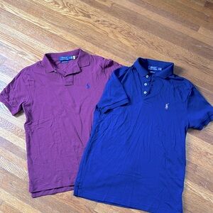 Two Polo Ralph Lauren polos